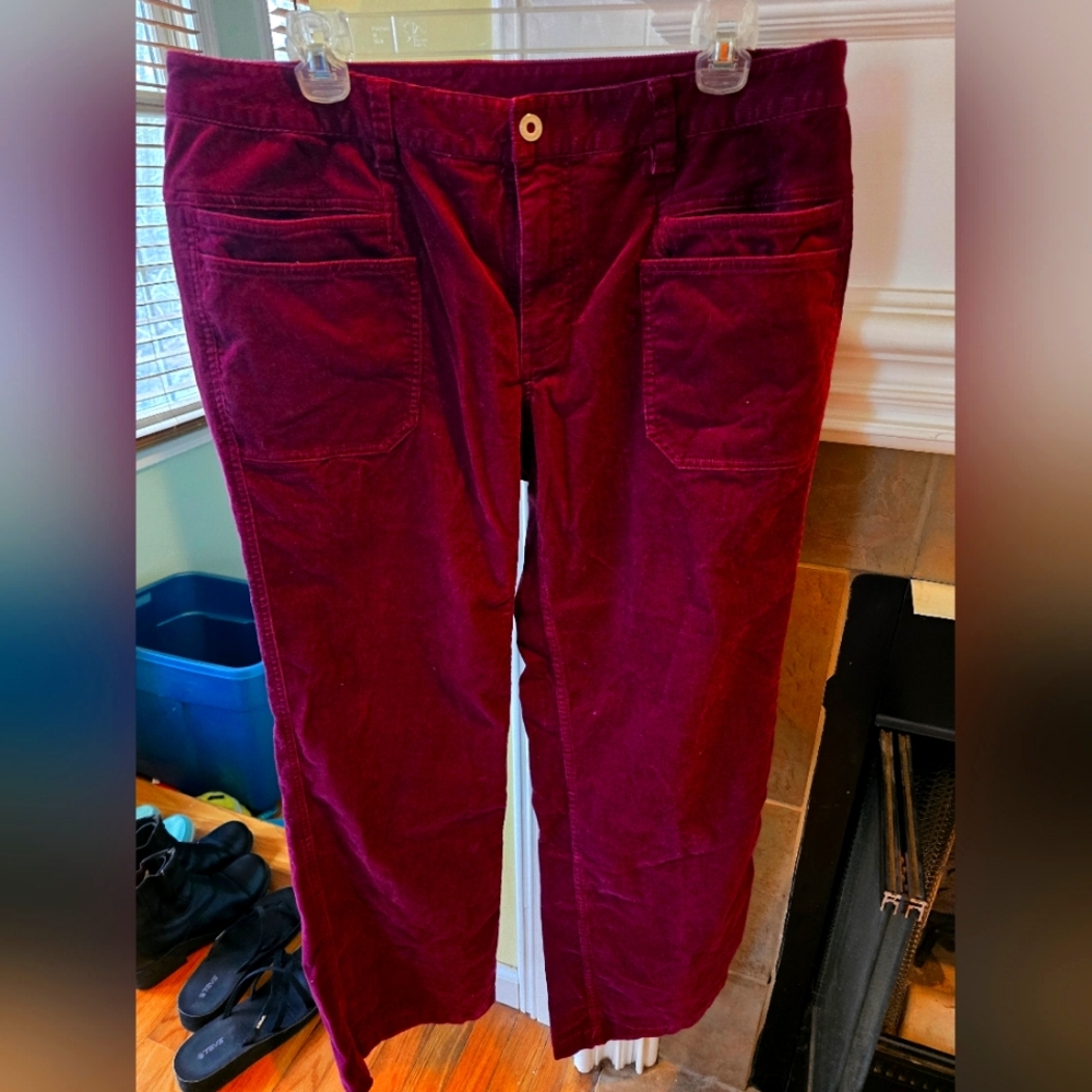 The North Face Fuscia Corduroy Pants
